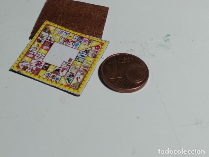 Casas de mu&ntilde;ecas: tableros de parchis y oca complementos casa escala 1:24 - Foto 2
