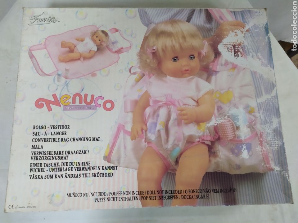 Casas de mu&ntilde;ecas: Bolso Vestidor de Nenuco - Foto 1
