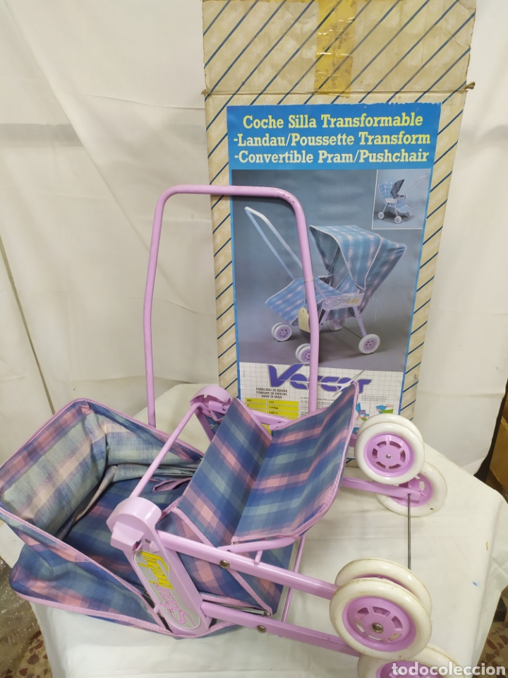 Casas de mu&ntilde;ecas: Coche Silla Transformable de Vercor - Foto 2