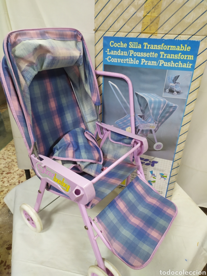Casas de mu&ntilde;ecas: Coche Silla Transformable de Vercor - Foto 3