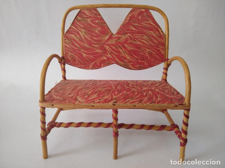 Casas de mu&ntilde;ecas: Muebles sal&oacute;n a&ntilde;os 30 - Foto 3