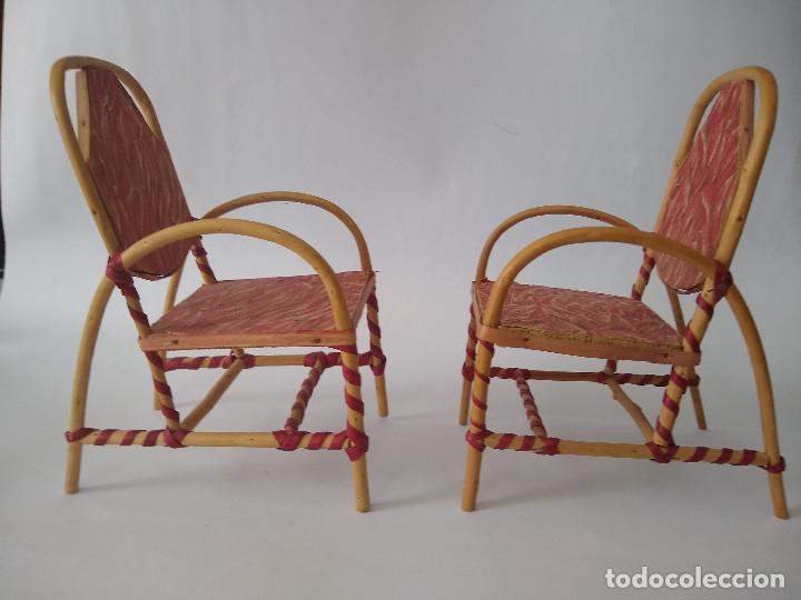 Casas de mu&ntilde;ecas: Muebles sal&oacute;n a&ntilde;os 30 - Foto 15