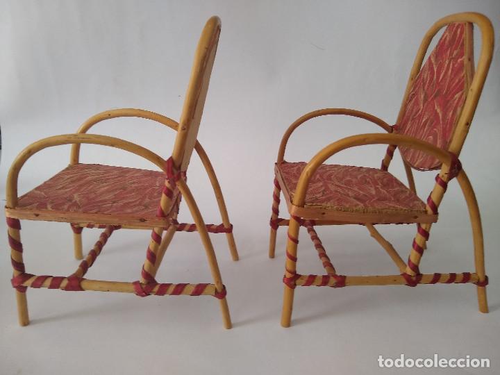 Casas de mu&ntilde;ecas: Muebles sal&oacute;n a&ntilde;os 30 - Foto 17