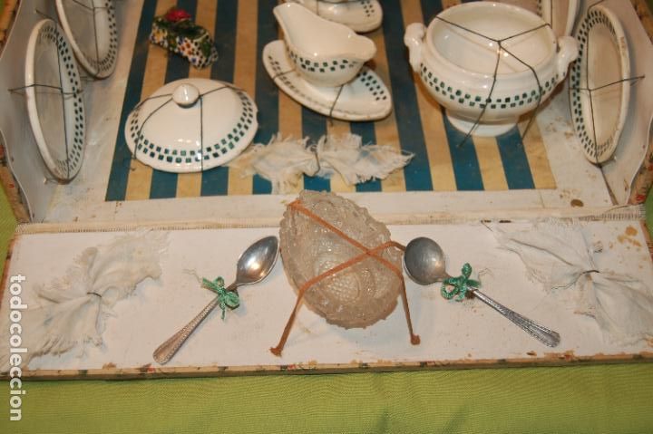 Casas de mu&ntilde;ecas: vajilla antigua de mu&ntilde;ecas - Foto 5