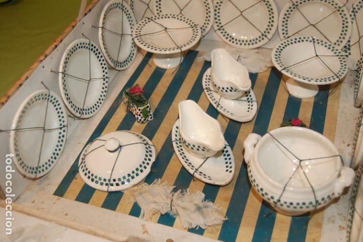 Casas de mu&ntilde;ecas: vajilla antigua de mu&ntilde;ecas - Foto 10