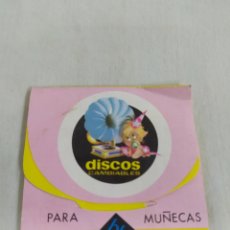 Casas de Muñecas: DISCOS CAMBIABLES PARA MUÑECAS DE BEBE. Lote 349663364