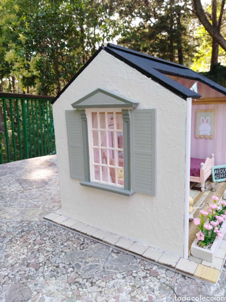 Casas de mu&ntilde;ecas: Casa de mu&ntilde;ecas dormitorio infantil - Foto 2