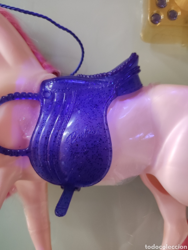 Casas de mu&ntilde;ecas: Caballo Barbie original - Foto 4