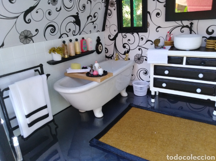 Casas de mu&ntilde;ecas: Casa de mu&ntilde;ecas cuarto de ba&ntilde;o - Foto 5