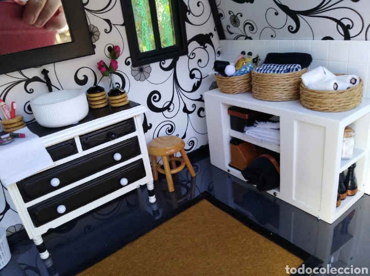 Casas de mu&ntilde;ecas: Casa de mu&ntilde;ecas cuarto de ba&ntilde;o - Foto 6