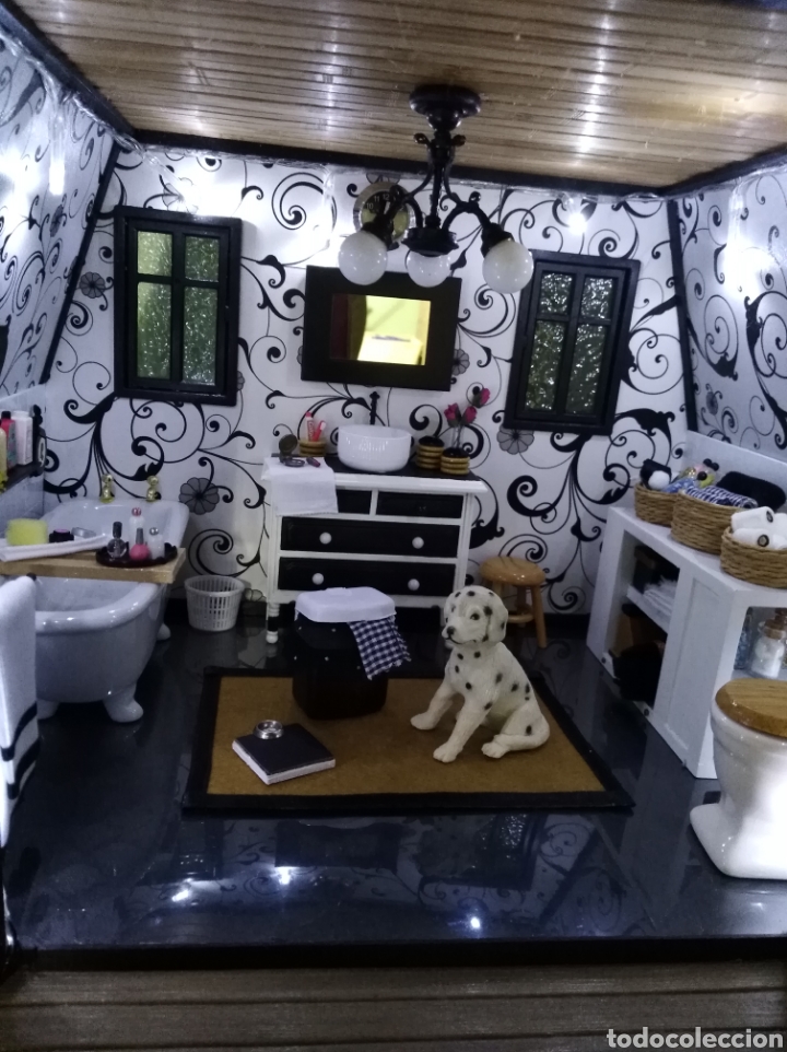 Casas de mu&ntilde;ecas: Casa de mu&ntilde;ecas cuarto de ba&ntilde;o - Foto 10