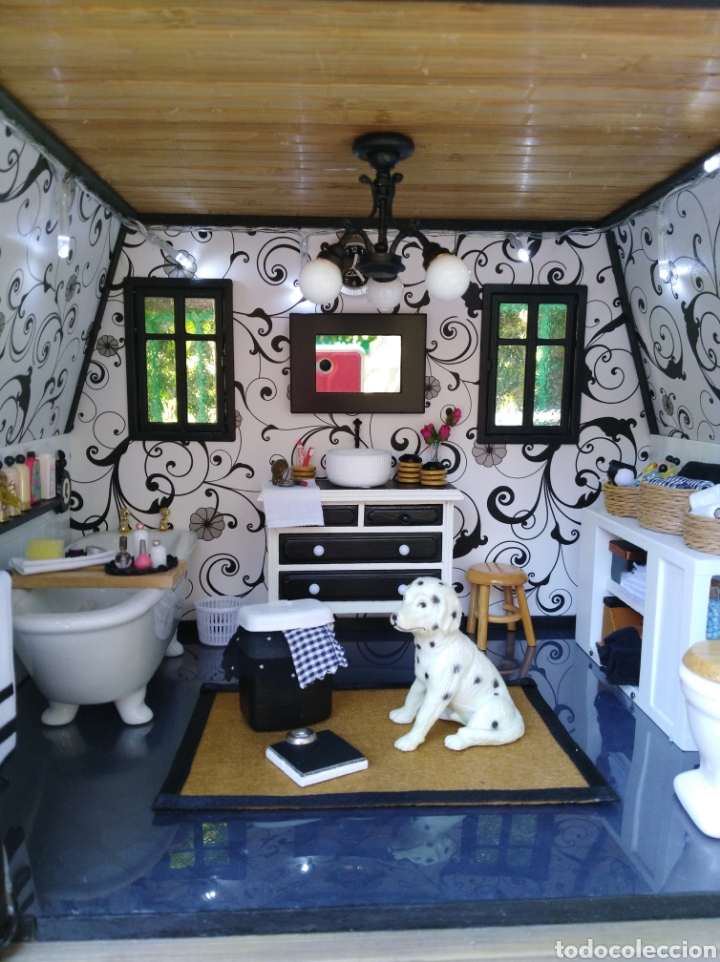 Casas de mu&ntilde;ecas: Casa de mu&ntilde;ecas cuarto de ba&ntilde;o - Foto 1
