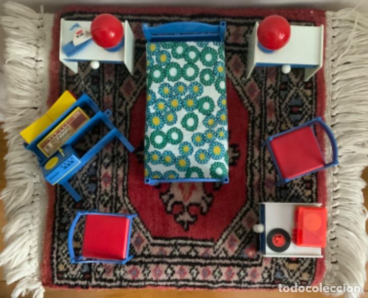 Casas de mu&ntilde;ecas: DORMITORIO AZUL, CASA DE MU&Ntilde;ECAS HOGARIN, A&Ntilde;O 70 - Foto 6