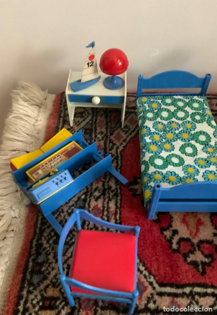 Casas de mu&ntilde;ecas: DORMITORIO AZUL, CASA DE MU&Ntilde;ECAS HOGARIN, A&Ntilde;O 70 - Foto 7