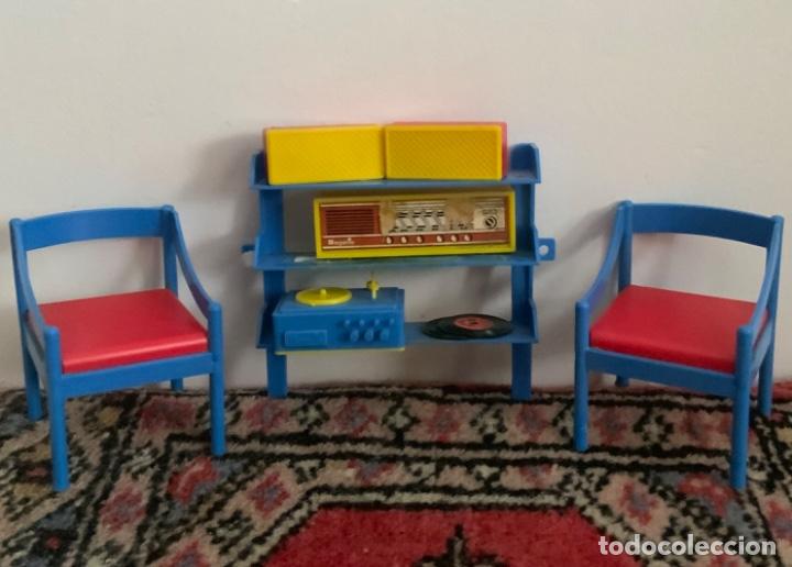 Casas de mu&ntilde;ecas: DORMITORIO AZUL, CASA DE MU&Ntilde;ECAS HOGARIN, A&Ntilde;O 70 - Foto 8