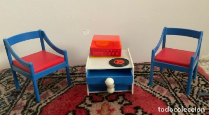 Casas de mu&ntilde;ecas: DORMITORIO AZUL, CASA DE MU&Ntilde;ECAS HOGARIN, A&Ntilde;O 70 - Foto 12