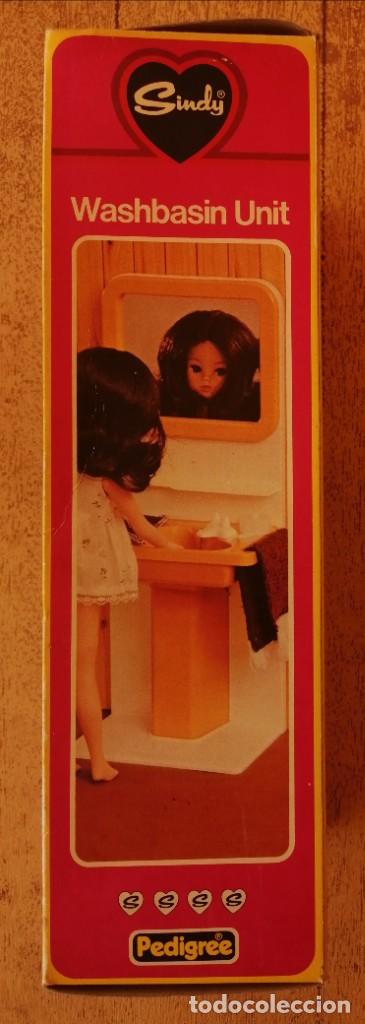 Casas de mu&ntilde;ecas: Lavabo Sindy Pedigree, con caja original - Foto 16