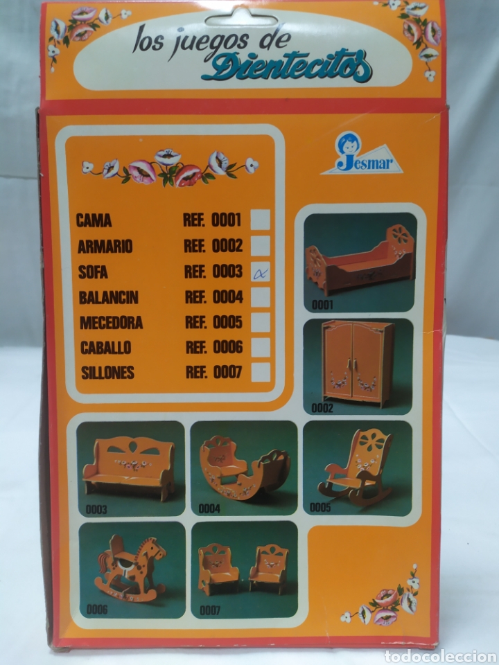 Casas de mu&ntilde;ecas: Los juegos de dientecitos de Jesmar, sof&aacute;. - Foto 2