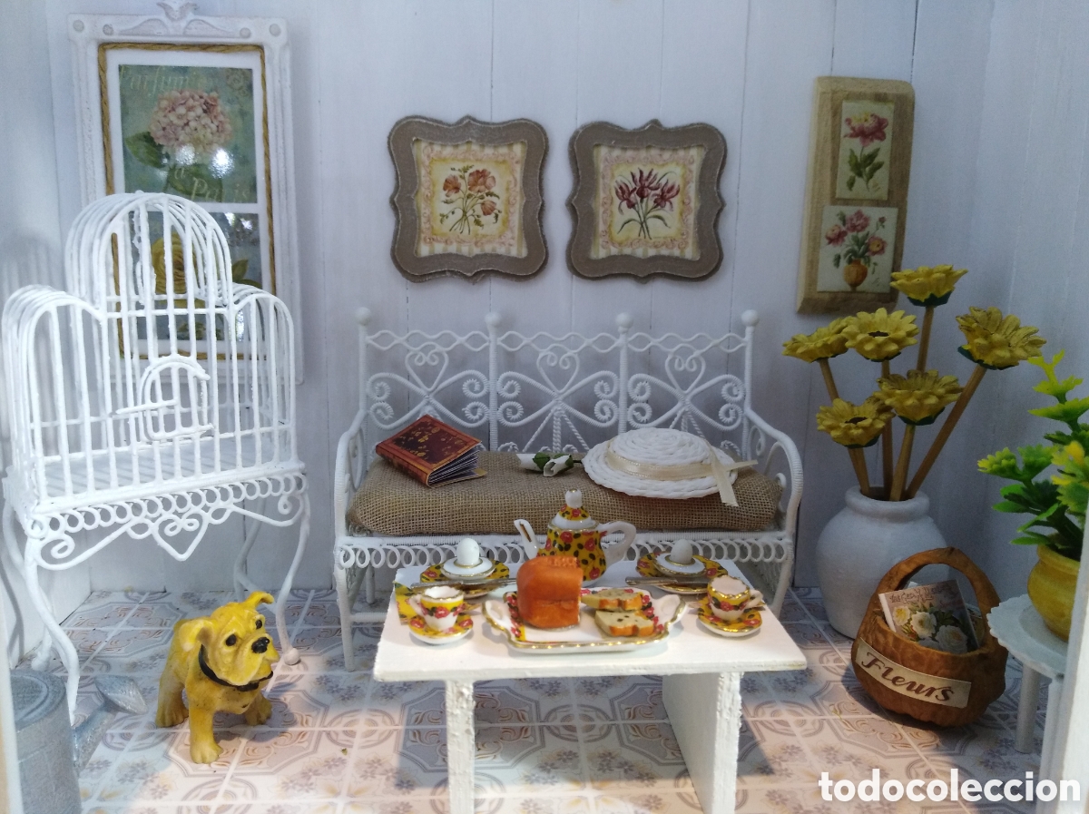 Casas de mu&ntilde;ecas: Casa de mu&ntilde;ecas caba&ntilde;a de jard&iacute;n - Foto 6