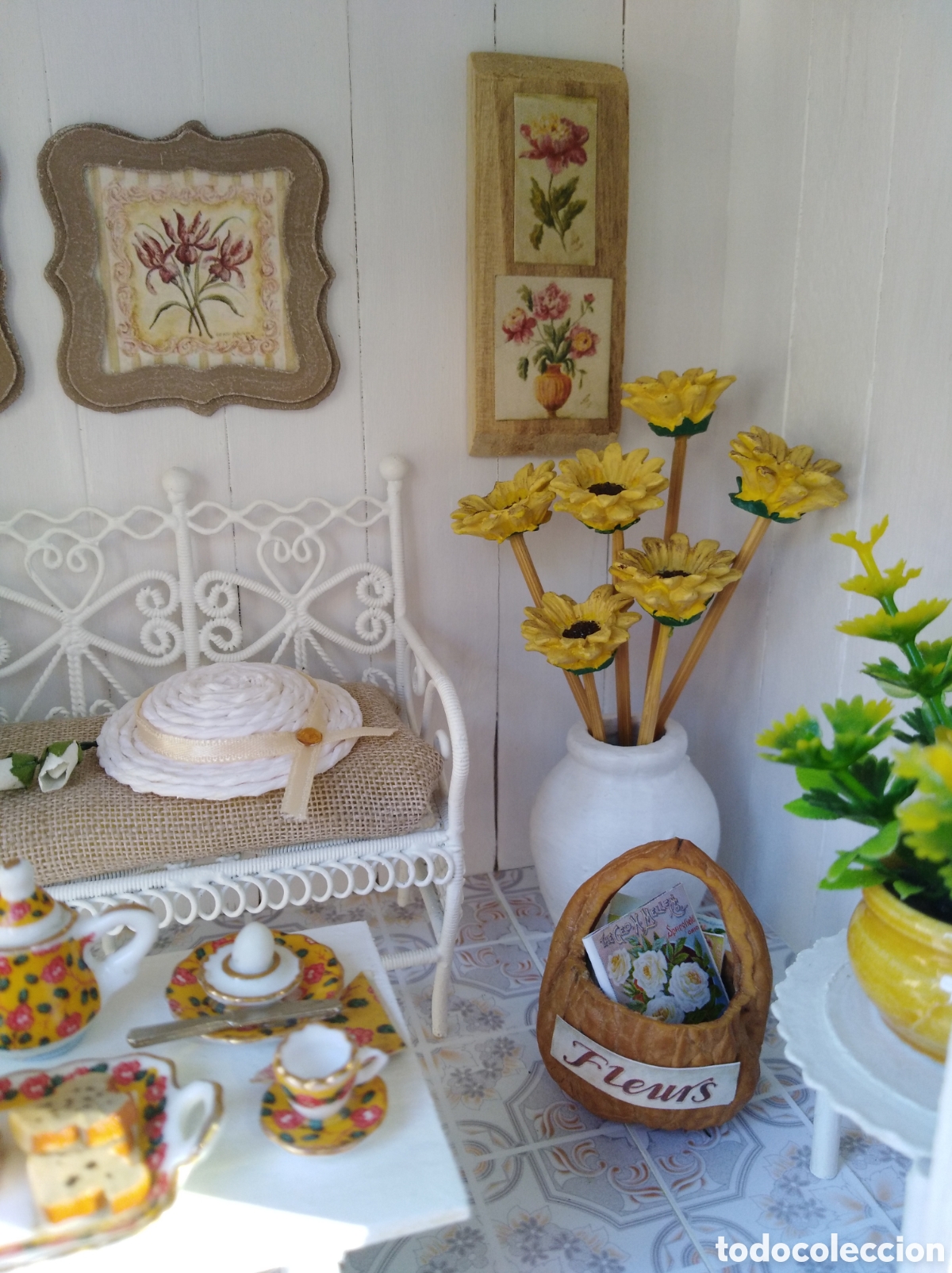 Casas de mu&ntilde;ecas: Casa de mu&ntilde;ecas caba&ntilde;a de jard&iacute;n - Foto 7