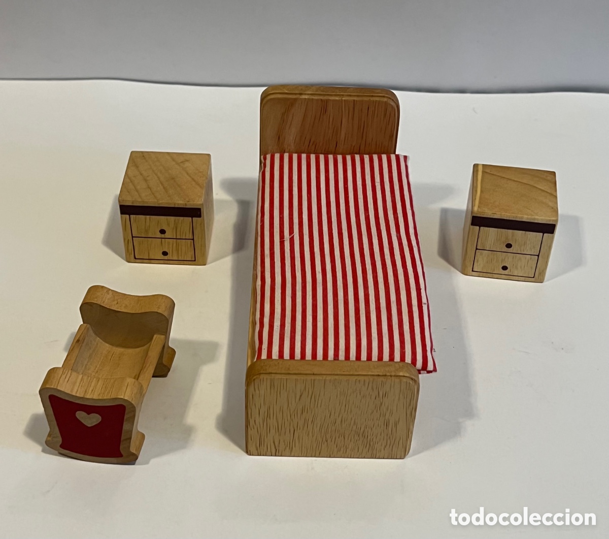 Casas de mu&ntilde;ecas: Dormitorio casa de mu&ntilde;ecas - Foto 5