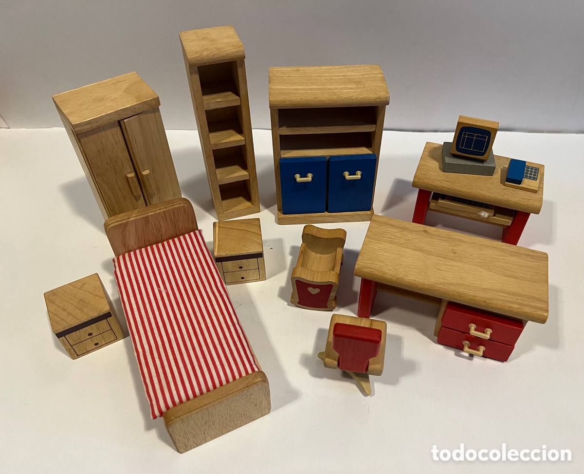 Casas de mu&ntilde;ecas: Dormitorio casa de mu&ntilde;ecas - Foto 1