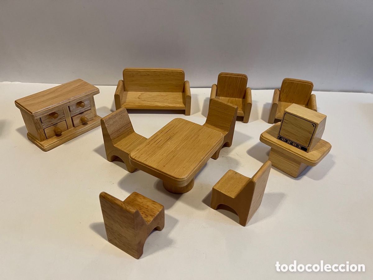 Casas de mu&ntilde;ecas: Sal&oacute;n muebles casa de mu&ntilde;ecas - Foto 1