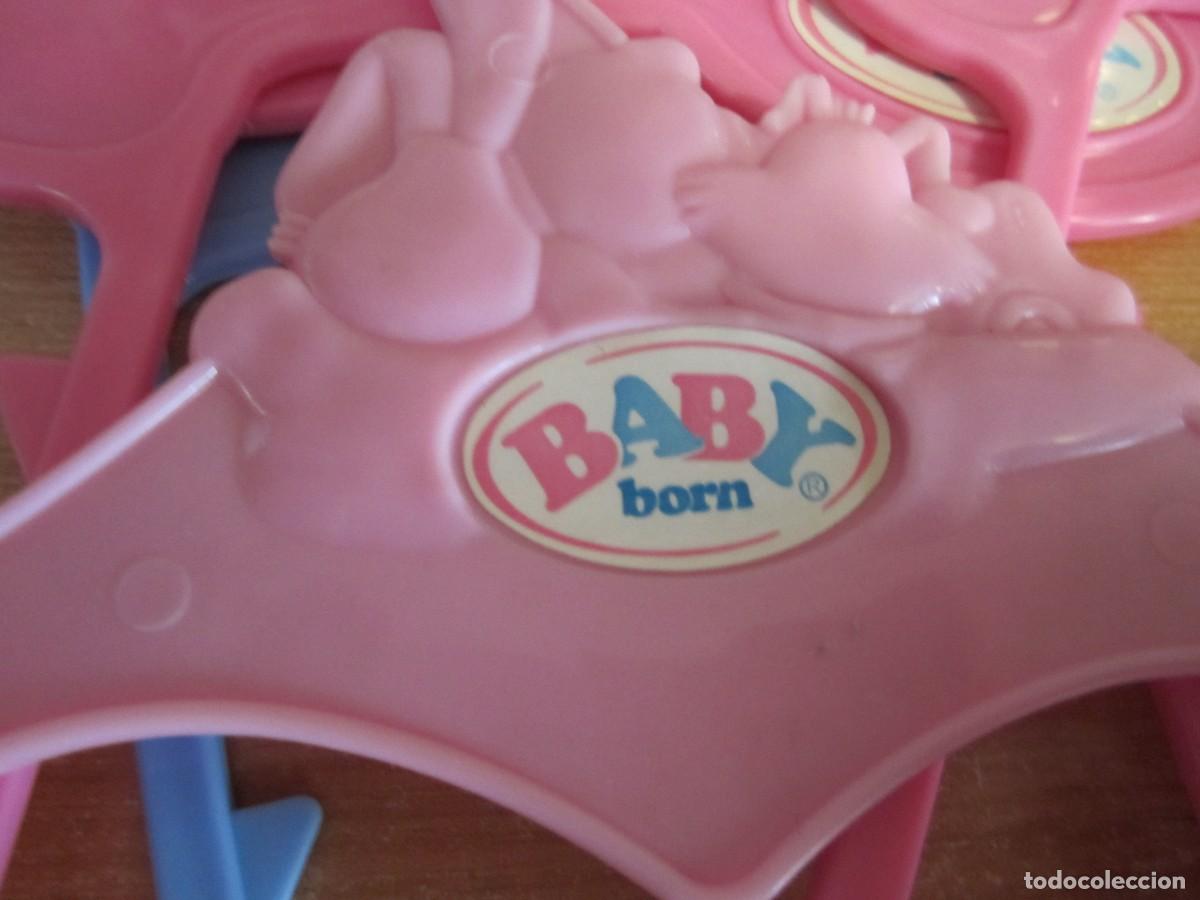 Casas de mu&ntilde;ecas: lote 7 perchas baby born - Foto 3