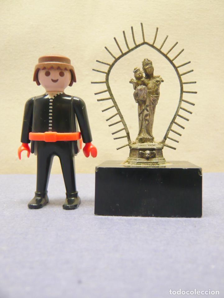 Casas de mu&ntilde;ecas: Virgen con Reflejos en metal - miniatura - Foto 1