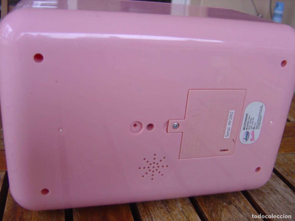 Casas de mu&ntilde;ecas: ACCESORIO ORIGINAL BARBIE MATTEL MICROONDAS. Excelente conservaci&oacute;n. Con complementos. - Foto 4
