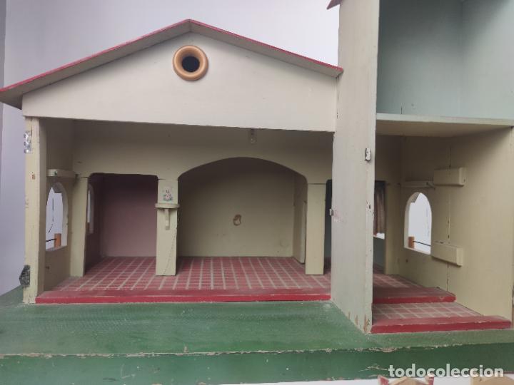 Casas de mu&ntilde;ecas: CASA DE MU&Ntilde;ECAS DE DENIA - MADERA - CON LUZ - A&Ntilde;OS 60 - Foto 5