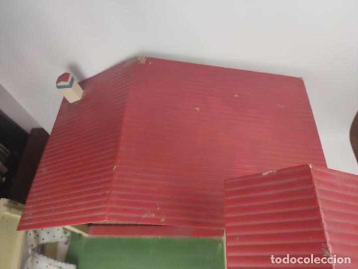 Casas de mu&ntilde;ecas: CASA DE MU&Ntilde;ECAS DE DENIA - MADERA - CON LUZ - A&Ntilde;OS 60 - Foto 6