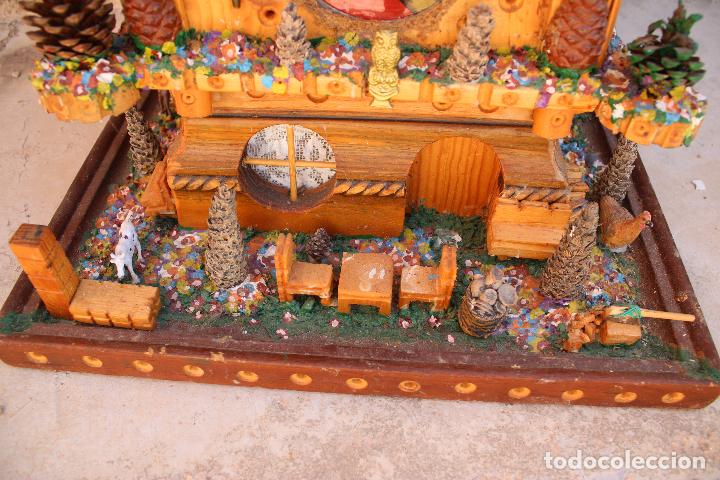 Casas de mu&ntilde;ecas: reloj casa de mu&ntilde;ecas suizo - Foto 2