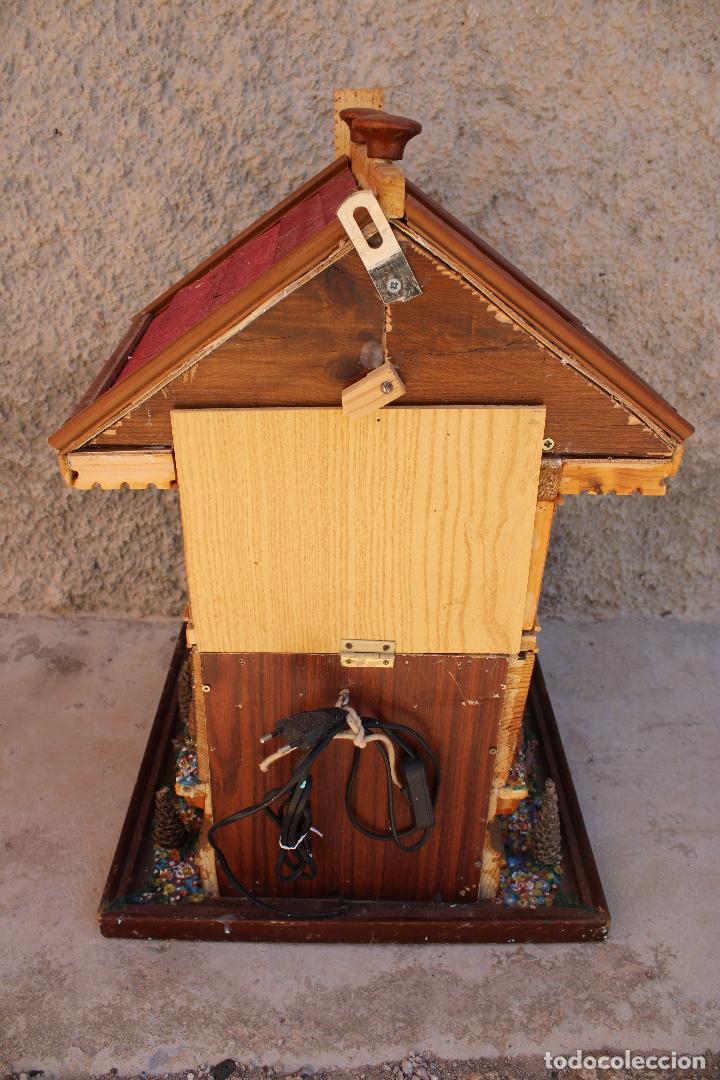 Casas de mu&ntilde;ecas: reloj casa de mu&ntilde;ecas suizo - Foto 5