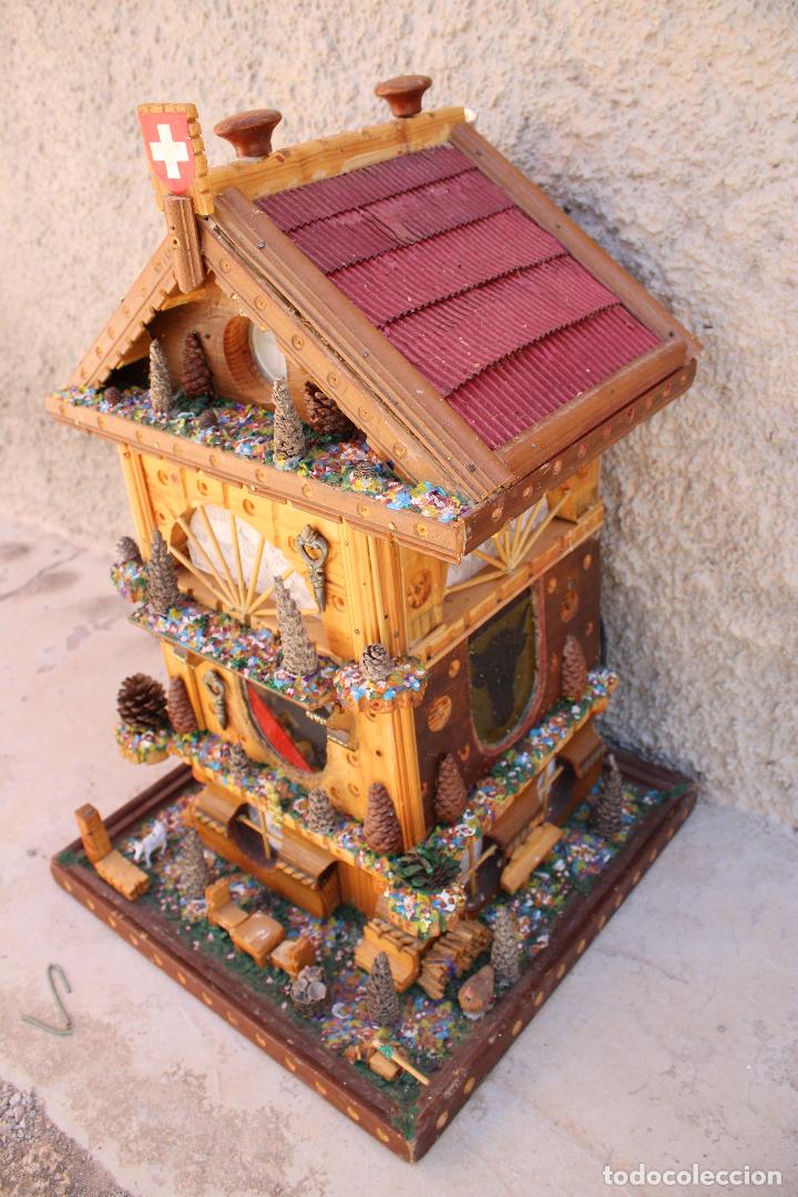 Casas de mu&ntilde;ecas: reloj casa de mu&ntilde;ecas suizo - Foto 7