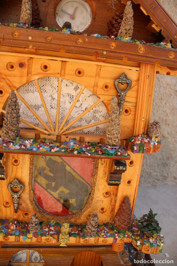 Casas de mu&ntilde;ecas: reloj casa de mu&ntilde;ecas suizo - Foto 8