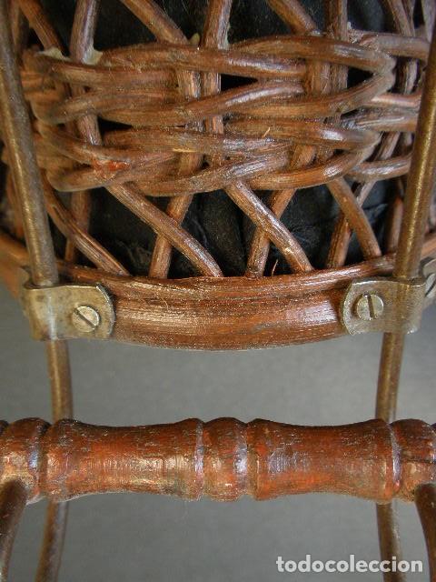 Casas de mu&ntilde;ecas: Antiguo coche de paseo para mu&ntilde;eca. - Foto 7