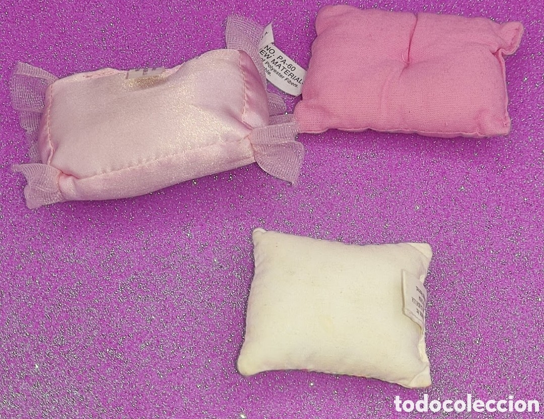 Casas de mu&ntilde;ecas: Cojines mu&ntilde;eca Barbie - Foto 5