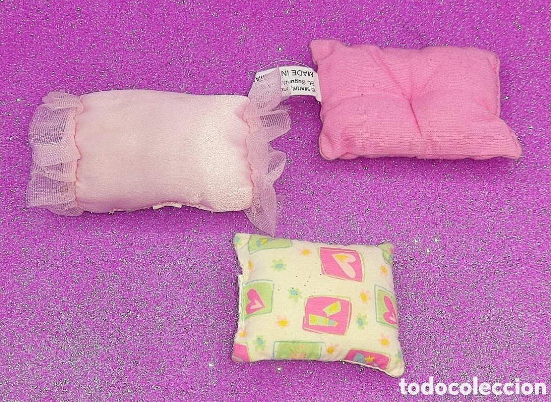 Casas de mu&ntilde;ecas: Cojines mu&ntilde;eca Barbie - Foto 1