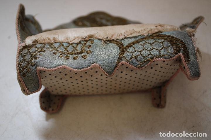 Casas de mu&ntilde;ecas: sof&aacute; antiguo para casa de mu&ntilde;ecas - Foto 7