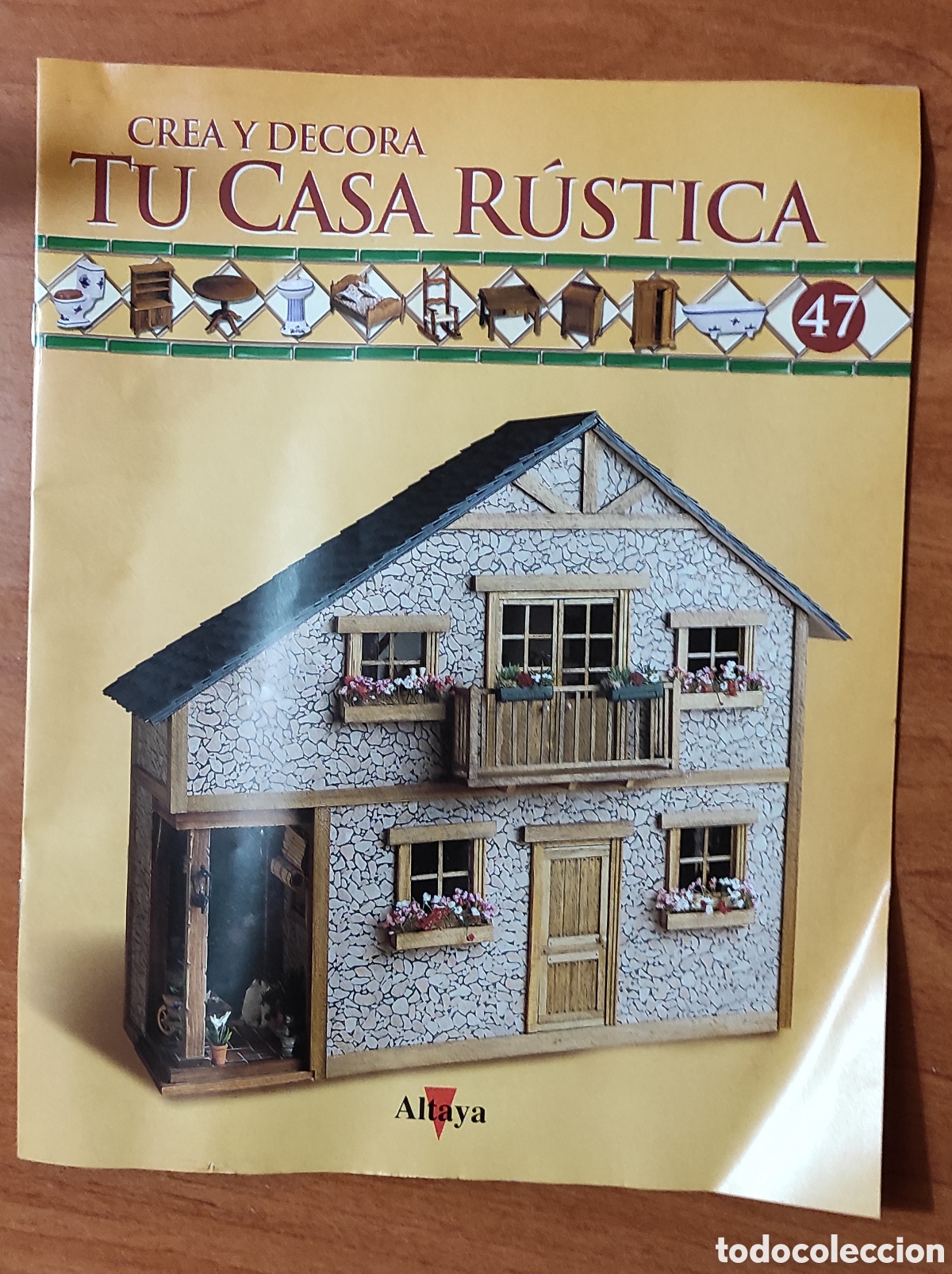 Casas de mu&ntilde;ecas: Fasc&iacute;culo 47 crea y decora tu casa r&uacute;stica - Foto 1