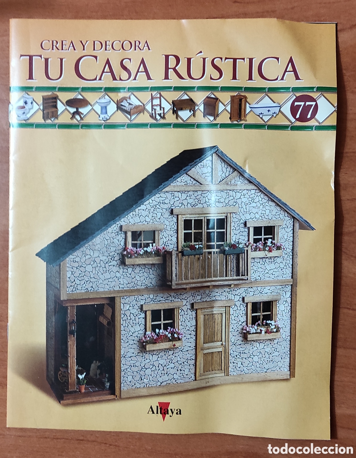 Casas de mu&ntilde;ecas: Fasc&iacute;culo 77 crea y decora tu casa r&uacute;stica - Foto 1