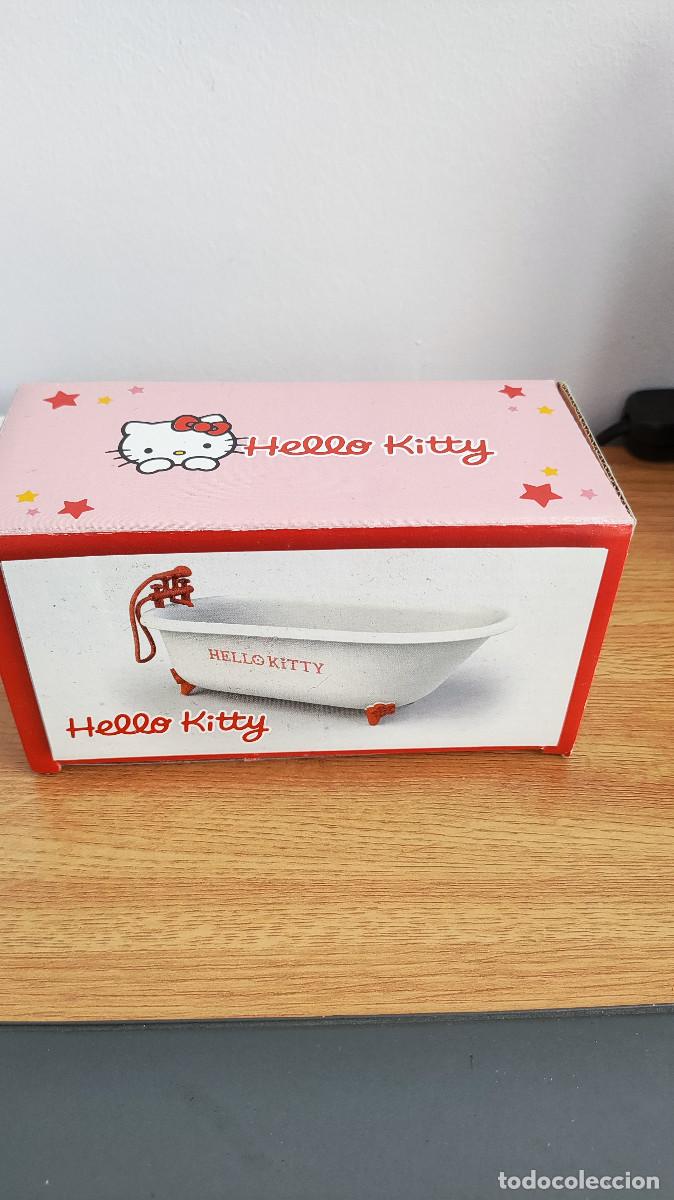 Casas de mu&ntilde;ecas: ba&ntilde;era para casa de mu&ntilde;ecas de hello kitty - Foto 1