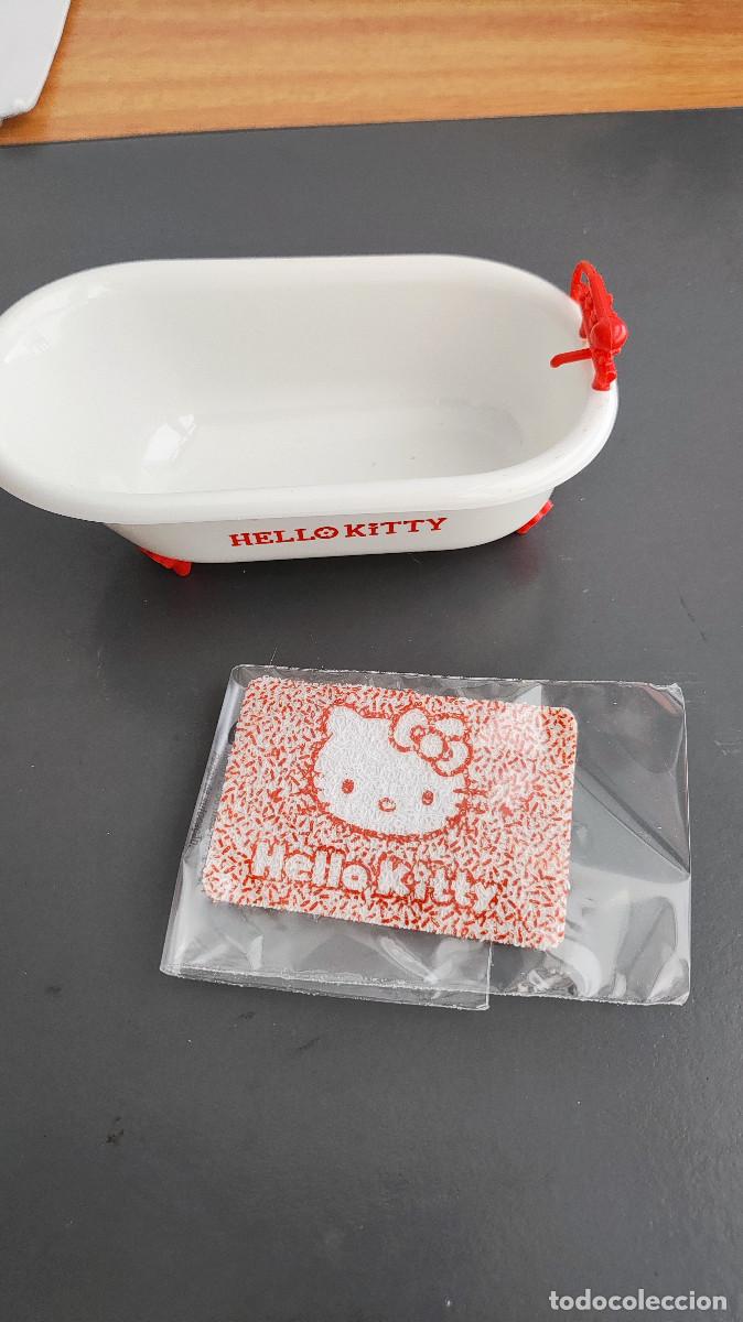 Casas de mu&ntilde;ecas: ba&ntilde;era para casa de mu&ntilde;ecas de hello kitty - Foto 3