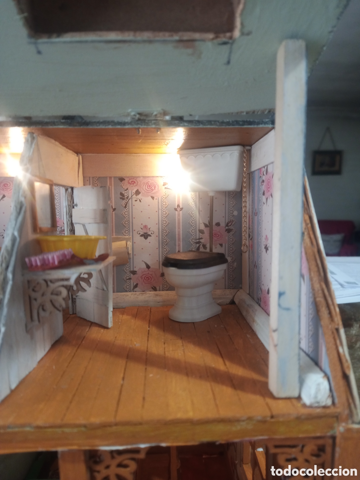 Casas de mu&ntilde;ecas: Casa de mu&ntilde;ecas artesanal - Foto 3