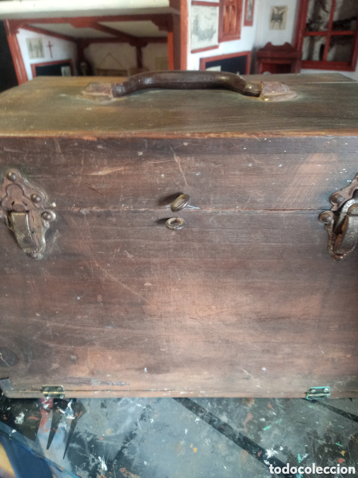 Casas de mu&ntilde;ecas: Escuela dentro de caja - Foto 2