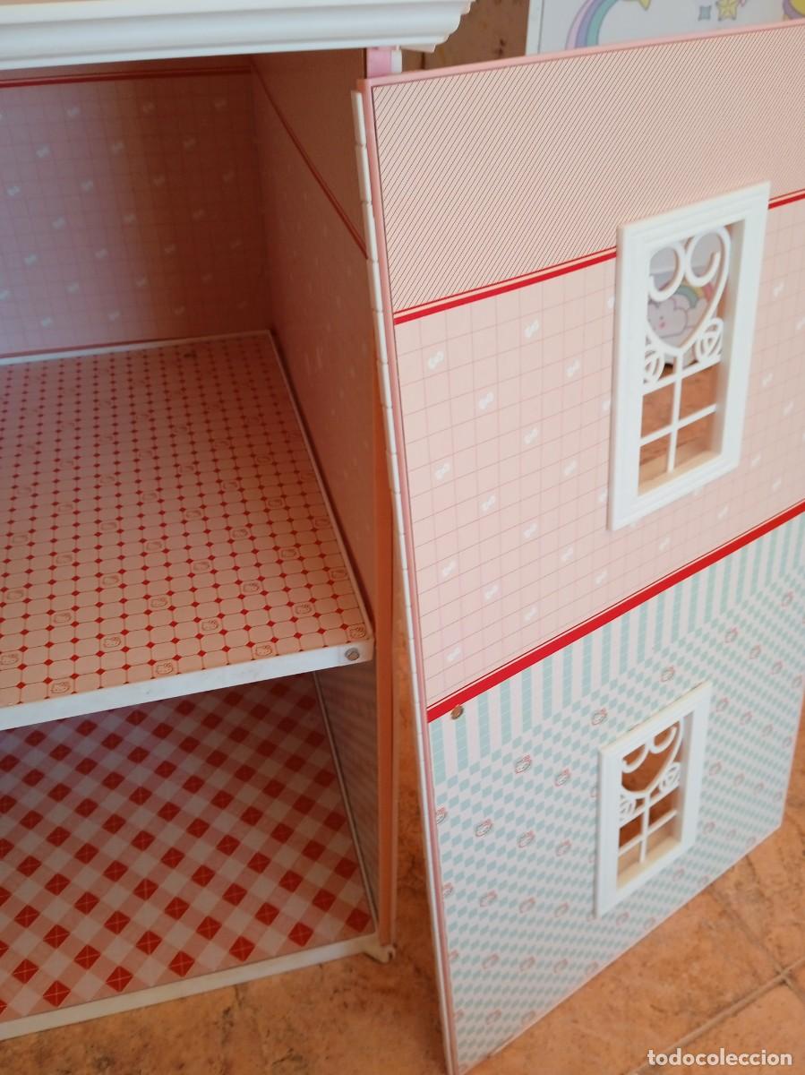 Casas de mu&ntilde;ecas: Antigua casa Hello Kitty en su caja - Foto 6
