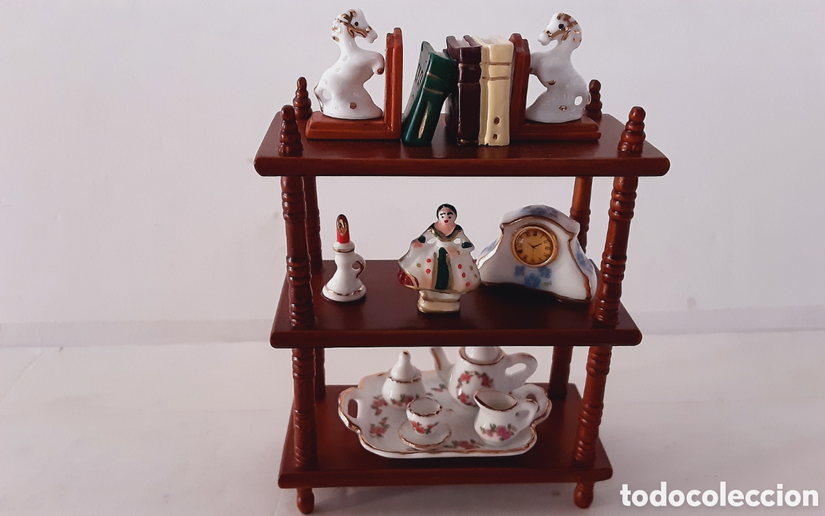Casas de mu&ntilde;ecas: Miniatura Reutter. Estanter&iacute;a. Nueva. - Foto 1
