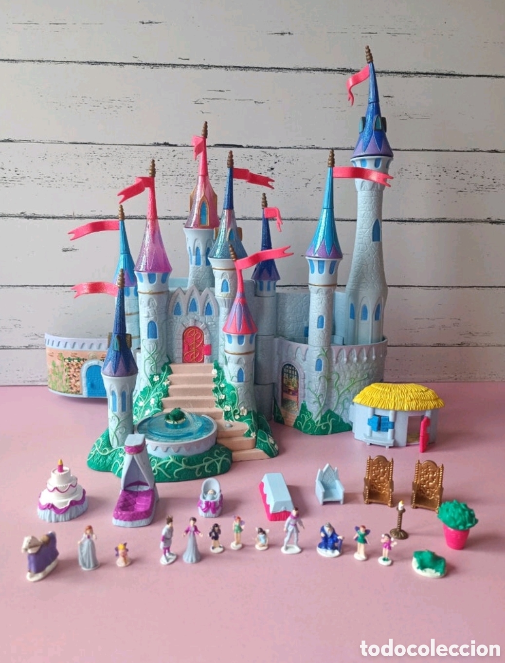 Casas de mu&ntilde;ecas: Castillo bella durmiente y las hadas - Foto 1