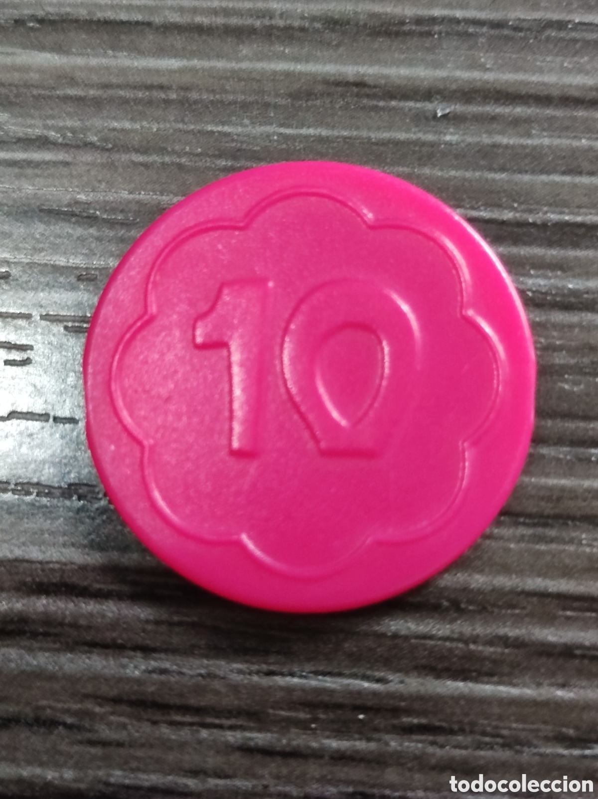 Casas de mu&ntilde;ecas: Moneda Token Barbie Mattel rosa 10 - Foto 1